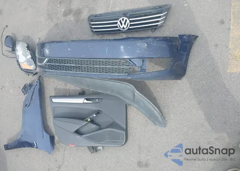 2014 Volkswagen Passat 1.8T Wolfsburg Edition from USA, damaged, VIN 1VWAT7A35EC089404